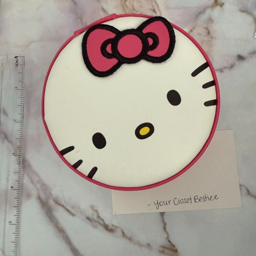 Hello Kitty Pink And White Jewelry box by Sanrio NEW